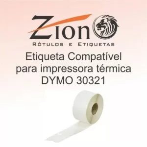 Etiqueta Compatível DYMO 30321